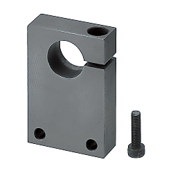 Shaft holders / high block form / slotted sideways / side mounting