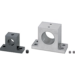 Shaft holders / T-shape / one-piece / wide version SHTBN16-60