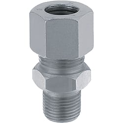 Bite Hydraulic Pipe Fittings / Connectors / Threaded KTGS8A-3