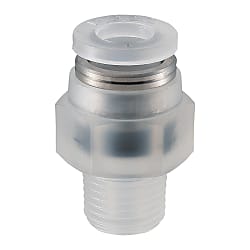 Push-In-Verbinder / Kunststoff / Aussengewinde PPCN10-2
