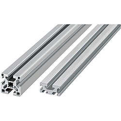 Profilés en aluminium - Série mixte (6 et 8), base mixte, (style Y)