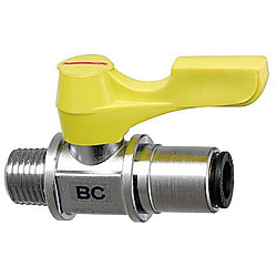 Compact Ball Valves / Brass / PT Threaded / Tube Connection