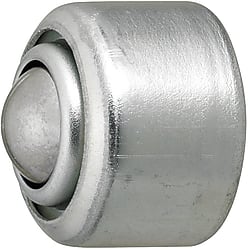 Ball Roller Pressed Product, Spring Built-in Type, Flange-Mount Type BCHW26