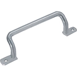 Rundstab-Handgriffe, außen, für Aluminium-Strangpressprofile / Aluminium