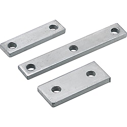 Scharnier-Grundplatten für Konstruktionsprofile / HHPNT / rostfreier Stahl / blank / Innengewinde / M5-M6 HHPNT845-2