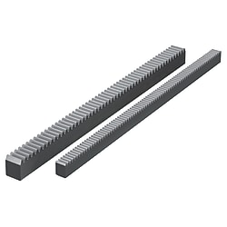 Rack gears / induction hardened / ground / contact angle 20 degrees modules 1.0 / 1.5 / 2.0 / 2.5 / 3.0