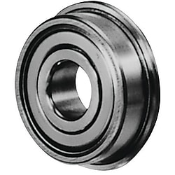 [Economy Series]Ball Bearings With Stainless Steel Flange (Small Diameter / Deep Groove) Double Shield Type, Light Duty / Medium Speed Rotation Type