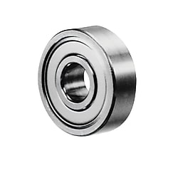 Deep groove ball bearings / single row / small diameters / ZZ / cost efficient / MISUMI
