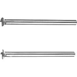 Carbide T-Slot Cutter 2 / 4-flute / Slim Shank / Angular