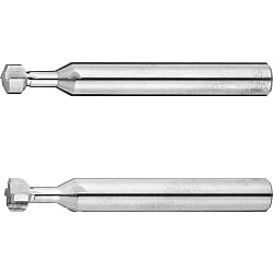 Carbide T-Slot Cutter 2 / 4-flute / Bottom Corner Angle, Back Radius