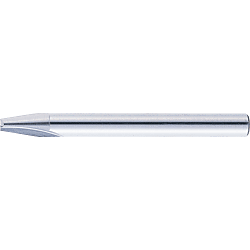 Carbide Straight Blade Tapered End Mill, 2 Flute