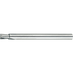 Carbide Straight Edge Inverted Taper End Mill, 2-flute / Inverted Taper, Joint R Type