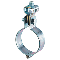 Suspension Pipe Bracket Piping with TNF Tongue (Electrogalvanized / Stainless Steel)