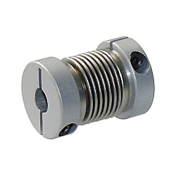 Bellow couplings / grub screw clamping, hub clamping / bellows: stainless steel / body: stainless steel / BKXK, BKXS, BKXKV, BKXSV, BKXSY / ABP Antriebstechnik