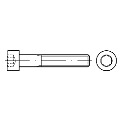 Zylinderschrauben / 04762.□□□ / Stahl, Edelstahl / Festigkeit wählbar / ISO 4762 / Innensechskant