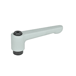 Adjustable hand levers, straight lever 302-45-M4-16-SR