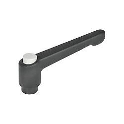 Adjustable hand levers, Zinc die casting 303-45-M4-16-SW-G