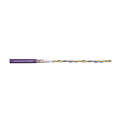 Câble système bus / Câble bus mobile blindé pour support de câbles, CAT5E CC-Link/IE CFBUS.045 CFBUS.045-0.15SQ-(4X2)-1