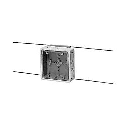 Recessed Square Outlet Box (With Heat Insulation Cover / 4‑mm Bar)