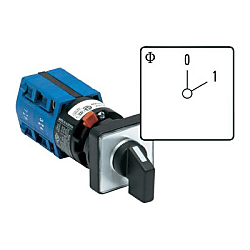 Isolator switch 10 A 1 x 60 ° CG4 A201-600 FS2