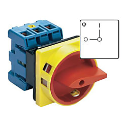 Isolator switch lockable 1 x 90 °
