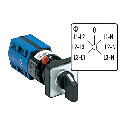 Interruttore di commutazione voltmetro 10A CG4 A025-620 FS2
