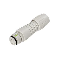 Snap-In IP67, subminiature female cable connector