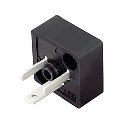 Size C male connector (panel mount) 43 1907 000 04