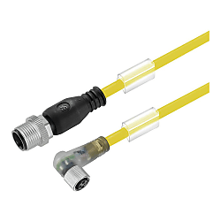 Sensor-Actuator Cable (Assembled), Connecting Line, M12 / M8 1093131000
