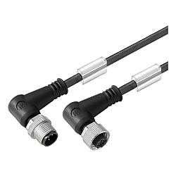 Sensor-Actuator Cable (Assembled), Connecting Line, M12 / M12 9457650500