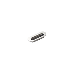 Recessed Handle, Stainless Steel Type (Round type)