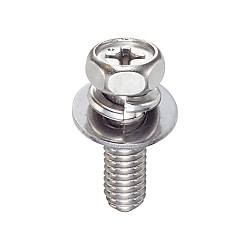 Cross Recessed Upset Screw with Washer - Single Item