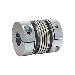 Bellow couplings / hub clamping / bellows: stainless steel / body: aluminium, steel / BKL / R+W ANTRIEBSELEMENTE