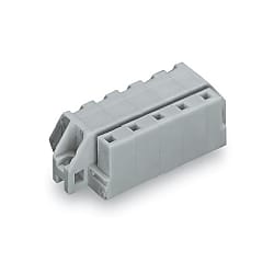 1-conductor female plug, angled, clamping collare 731 731-540/031-000