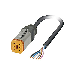 Sensor- / Aktor-Steckverbinder, konfektioniert Buchse, gerade 1410728