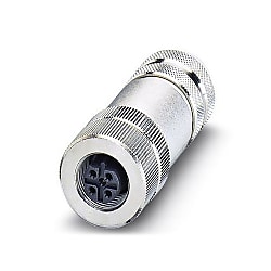 Bus system plug-in connector SACC, Socket straight M12, B-coded 1401097