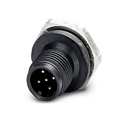 Flush-type connector SACC-E, male, M12