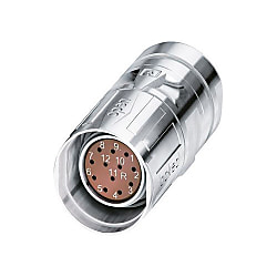M23 feedback connector with speedcon