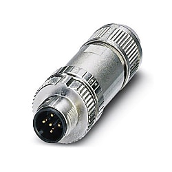 Bus connector SACC, Plug straight M12, A-coded