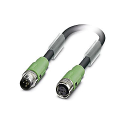 Sensor / actuator cable SAC-5P, Plug straight