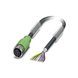 Sensor / actuator cable SAC-8P- 5,0-PUR