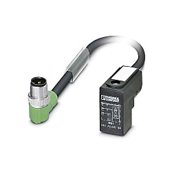 Sensor / Actuator cable SAC-3P, Plug angled 1435519