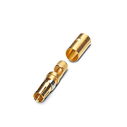 Coaxial connector (receptacle) Gold plated