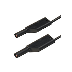 Safety test lead, 2x stackable plugs 934089106