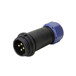 IP68 plug connector series SP2111 SP2111 / S 12 II