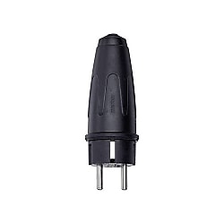 Safety plug Solid rubber