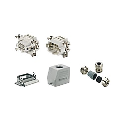 Kits HDC Rockstar - connecteurs pour utilisation intensive, kit, HE, enfichable, aluminium moulé 1027670000