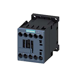 Power contactor, AC-3 9 A 3RT20161BB410CC0