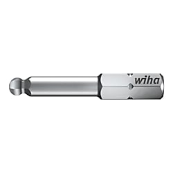 Bit Standard, Hexagonal Ball End, 1/4" C6.3