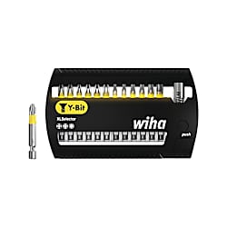 XLSelector Y Bit Set 50mm, Phillips, Pozidriv, TORX®, 14 Pieces, 1/4" E6.3 41834